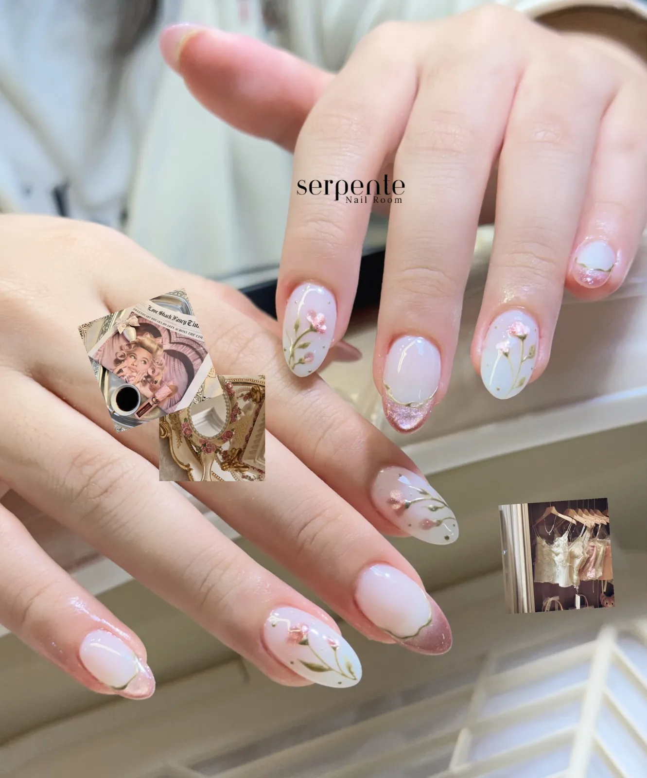 Mẫu nail hot trend 1 tại Serpente Nail Room